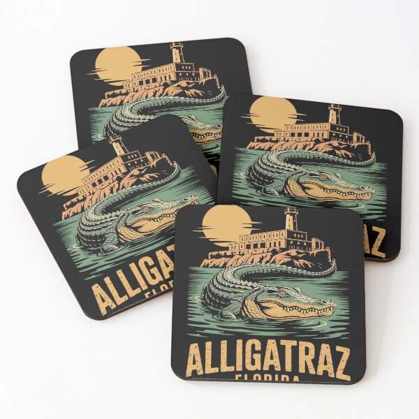 Item preview, Funny Meme Florida Everglades Alligatraz Alligator Alcatraz 1  designed and sold by KotexTemu.