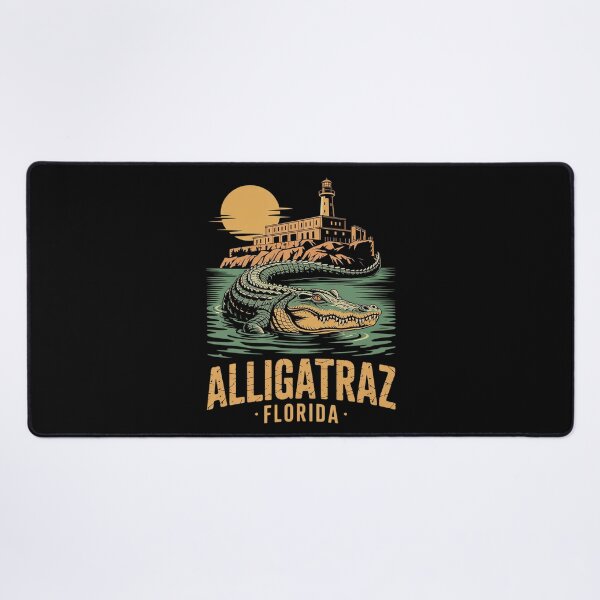 Item preview, Funny Meme Florida Everglades Alligatraz Alligator Alcatraz 1 designed and sold by KotexTemu.