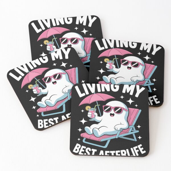 Item preview, Living My Best Afterlife Halloween designed and sold by HardcoreTour.