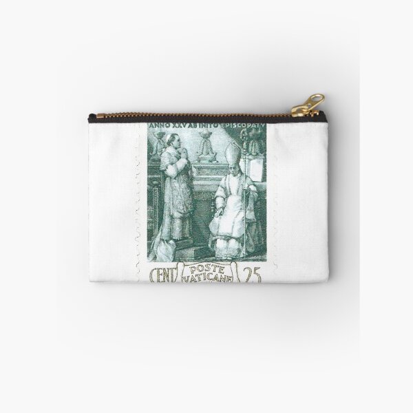 Item preview, Vatican Poste Vaticane Green Vintage Postage Stamp designed and sold by red-amber65.