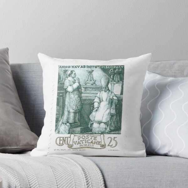 Item preview, Vatican Poste Vaticane Green Vintage Postage Stamp designed and sold by red-amber65.