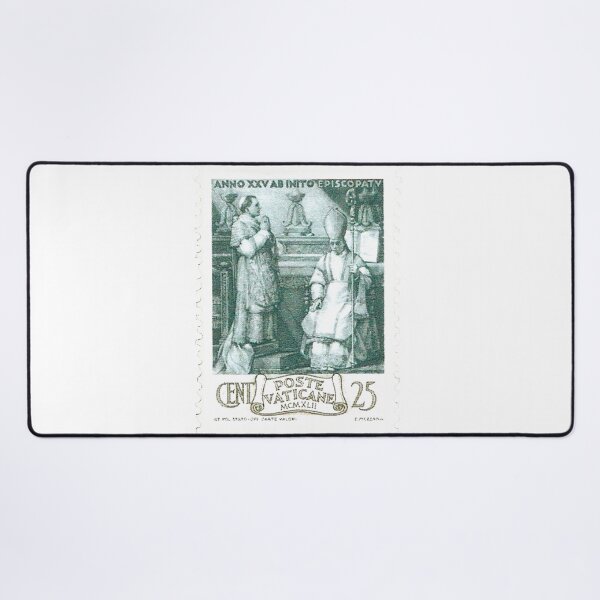 Item preview, Vatican Poste Vaticane Green Vintage Postage Stamp designed and sold by red-amber65.