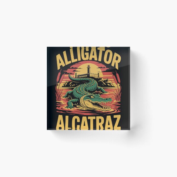 Item preview, Funny Meme Florida Everglades Alligatraz Alligator Alcatraz 3  designed and sold by KotexTemu.