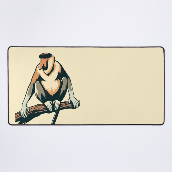 Item preview, Sunda proboscis monkey designed and sold by Wild-way Art.