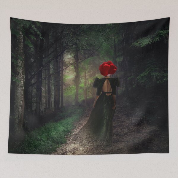 Item preview, Black Forest Mystic Lady 3.0 designed and sold by iL PhotoArt Germany.
