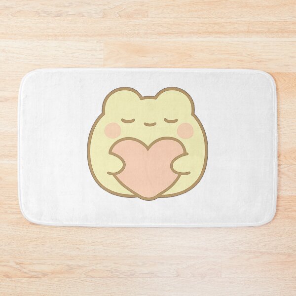 Item preview, Kawaii Mochi Valentine's Frog Sticker designed and sold by BluesSketchbook.