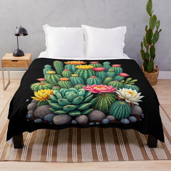 Item preview, Cactus Bloom Succulent Garden designed and sold by MindyMarianela.