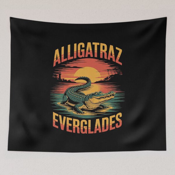 Item preview, Funny Meme Florida Everglades Alligatraz Alligator Alcatraz 11  designed and sold by KotexTemu.