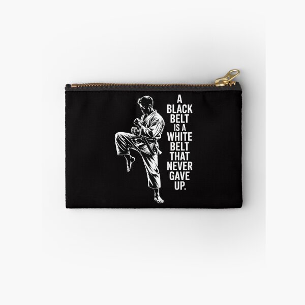 Item preview, A Black Belt Is A White Belt Never Gave Up Karate Motivation designed and sold by Minoloinan.