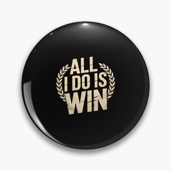 Item preview, All I Do Is Win Motivational Gym Sports Fitness Training designed and sold by Minoloinan.