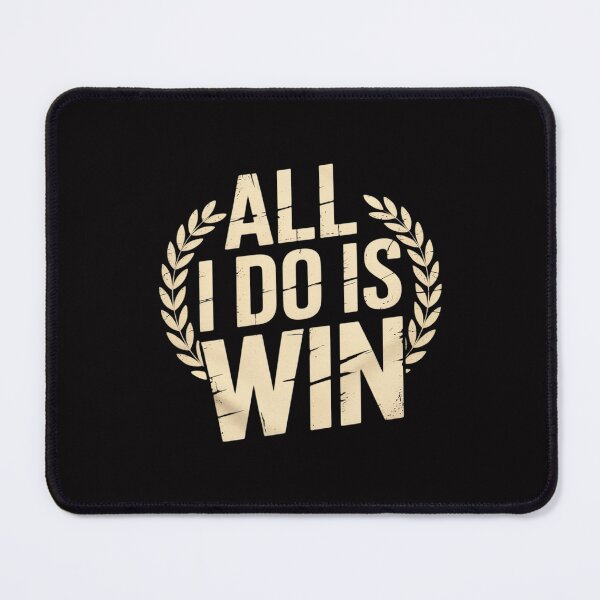 Item preview, All I Do Is Win Motivational Gym Sports Fitness Training designed and sold by Minoloinan.