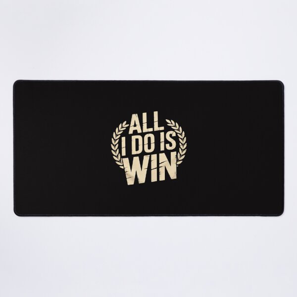 Item preview, All I Do Is Win Motivational Gym Sports Fitness Training designed and sold by Minoloinan.