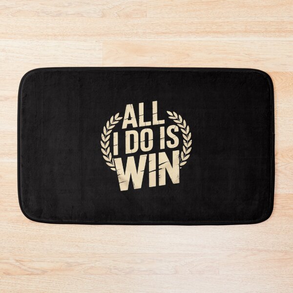 Item preview, All I Do Is Win Motivational Gym Sports Fitness Training designed and sold by Minoloinan.