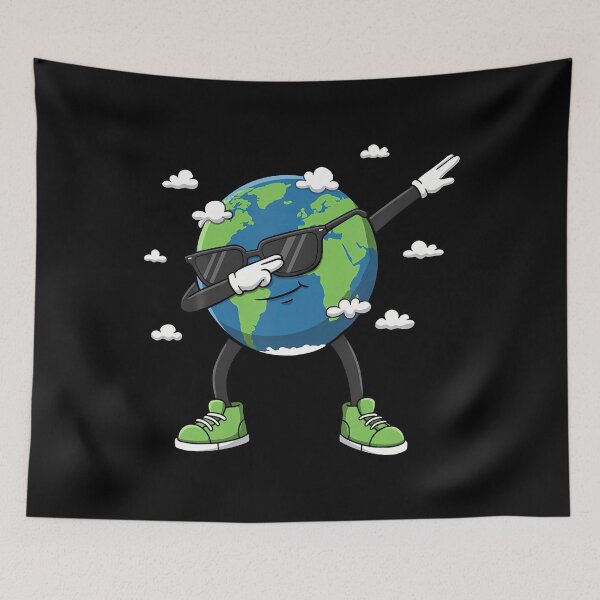 Item preview, Dabbing Earth Day Funny Globe Dab Dance For Boys designed and sold by AdrianaDoria.