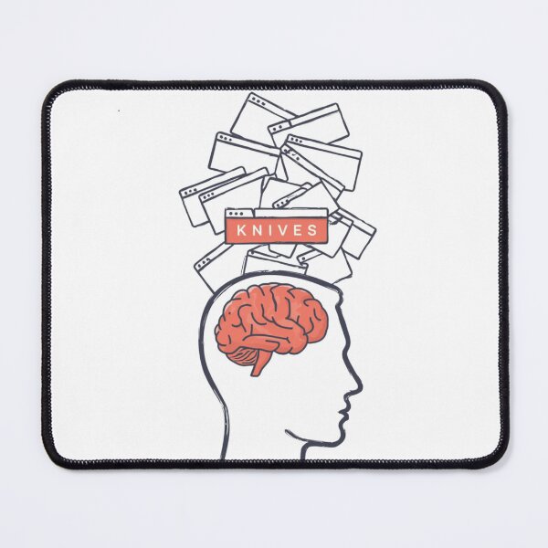 Item preview, Knife Thoughts – Brain   designed and sold by w66aboo.
