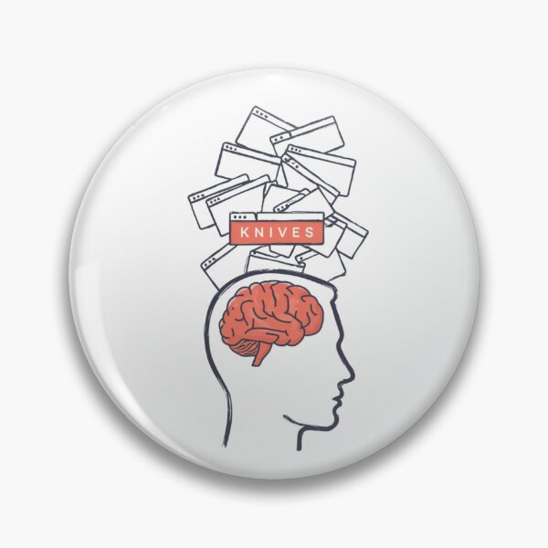 Item preview, Knife Thoughts – Brain designed and sold by w66aboo.