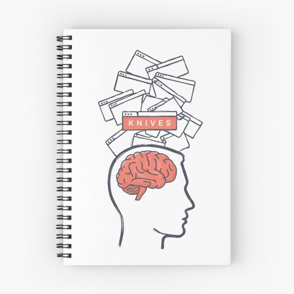 Item preview, Knife Thoughts – Brain   designed and sold by w66aboo.