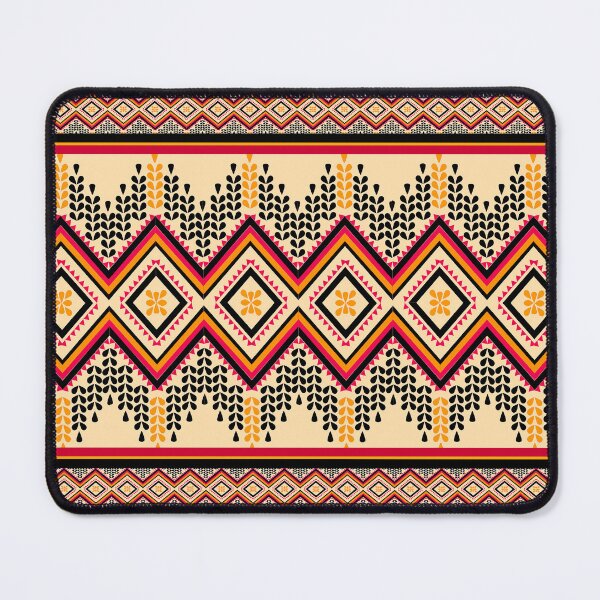Item preview, Thai ethnic pattern - Sweet red waves designed and sold by Sukjai@Design.