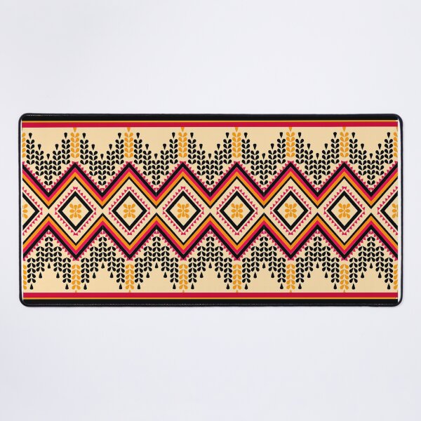 Item preview, Thai ethnic pattern - Sweet red waves designed and sold by Sukjai@Design.