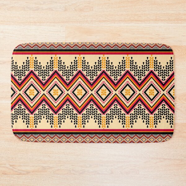 Item preview, Thai ethnic pattern - Sweet red waves designed and sold by Sukjai@Design.