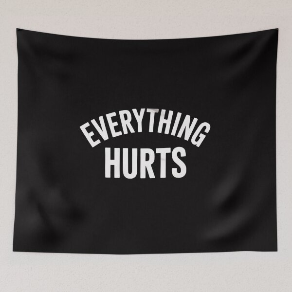 Item preview, Everything Hurts Workout Strongman Muscle Training designed and sold by Minoloinan.