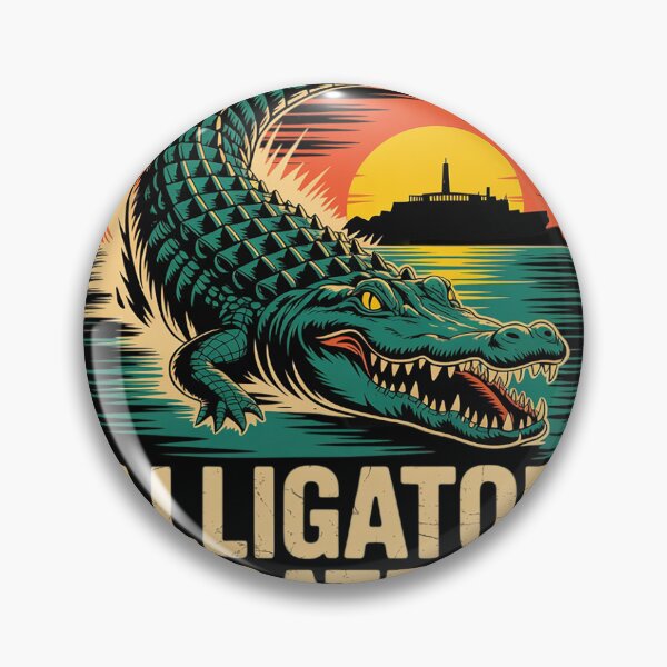 Item preview, Funny Meme Florida Everglades Alligatraz Alligator Alcatraz 32  designed and sold by KotexTemu.