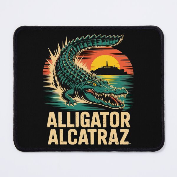 Item preview, Funny Meme Florida Everglades Alligatraz Alligator Alcatraz 32  designed and sold by KotexTemu.