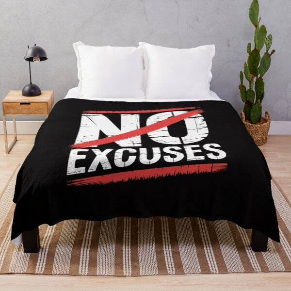 Item preview, Gym Fitness Motivational Tee Workout No Excuses designed and sold by Minoloinan.