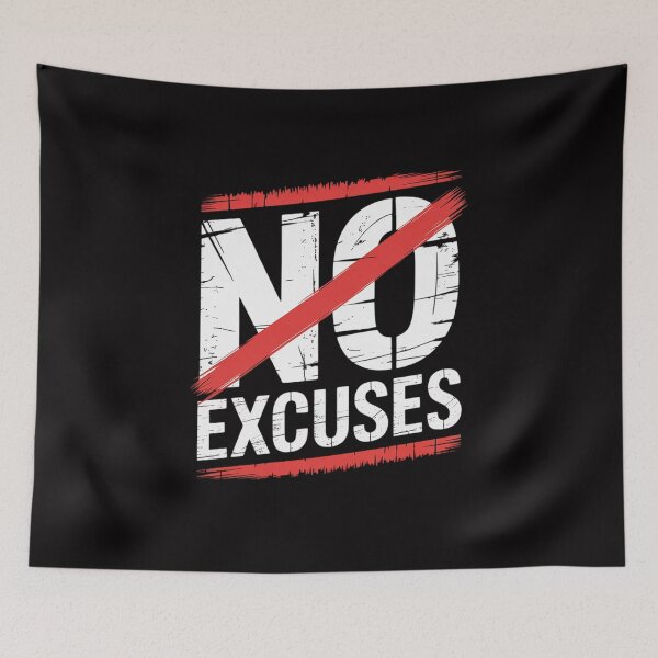 Item preview, Gym Fitness Motivational Tee Workout No Excuses designed and sold by Minoloinan.