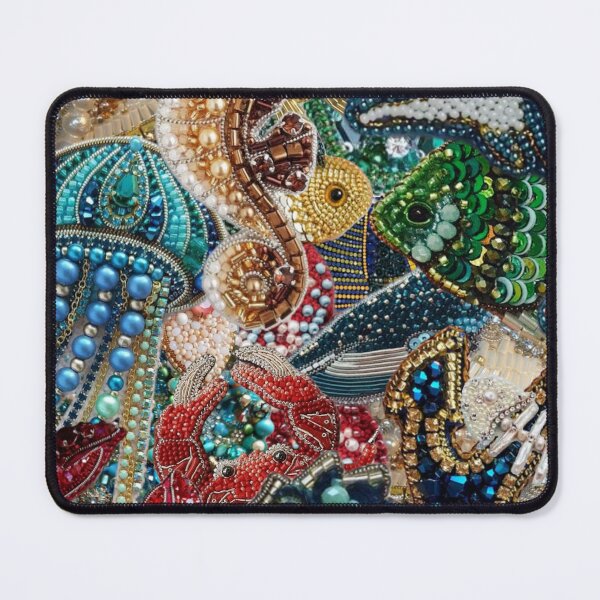Item preview, Sea Bead Art – Colorful Ocean-Inspired Bead Design designed and sold by studiophie.