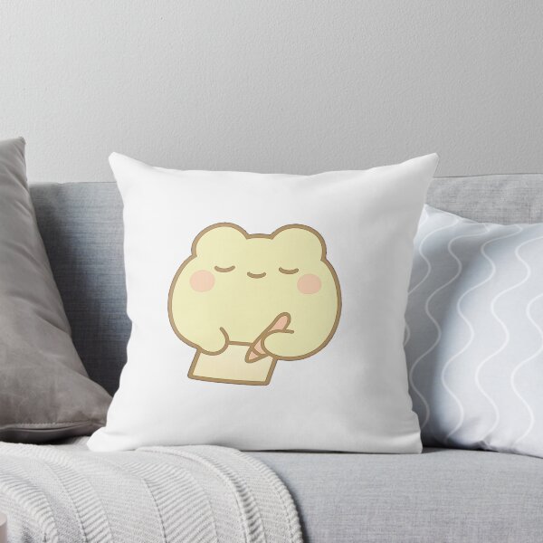 Item preview, Kawaii Mochi Valentine's Frog Sticker designed and sold by BluesSketchbook.