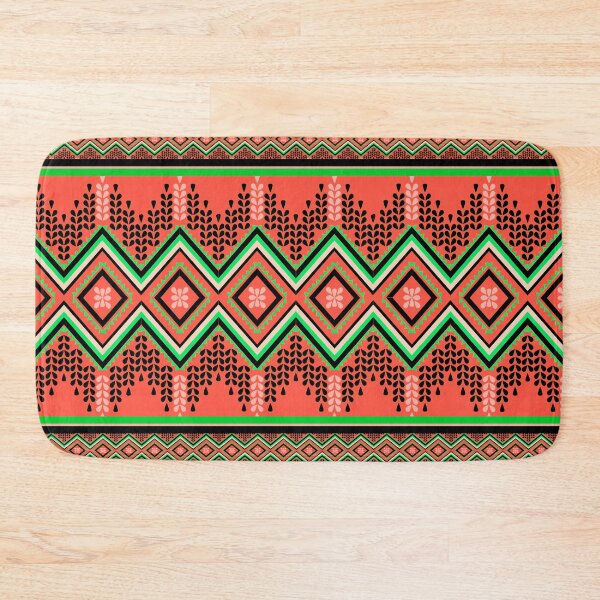 Item preview, Thai ethnic style pattern - Sweet orange waves designed and sold by Sukjai@Design.