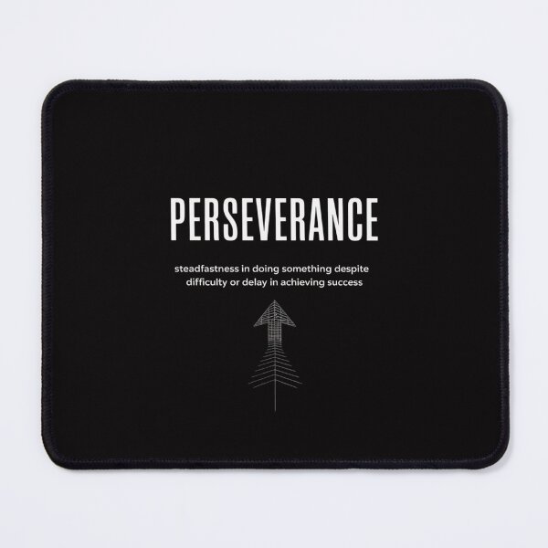 Item preview, Perseverance Motivational Entrepreneur Slogan designed and sold by Minoloinan.