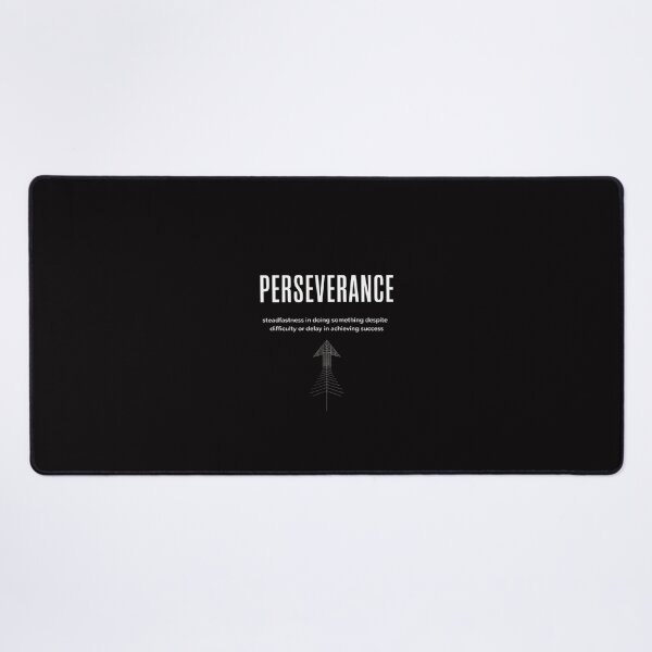 Item preview, Perseverance Motivational Entrepreneur Slogan designed and sold by Minoloinan.