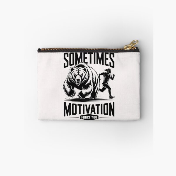 Item preview, Sometimes Motivation Finds You Running Motivational designed and sold by Minoloinan.