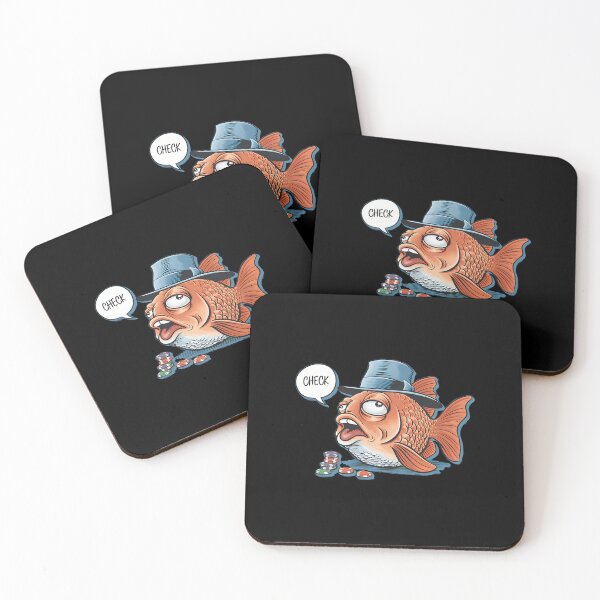 Item preview, Poker Fish - Funny Caricature designed and sold by DanaKathe.