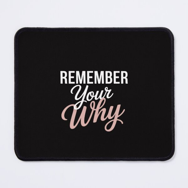 Item preview, Remember Your Why Gym Motivation Fitness Inspirational designed and sold by Minoloinan.