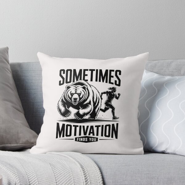 Item preview, Sometimes Motivation Finds You Running Motivational designed and sold by Minoloinan.