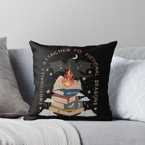 Item preview, Emotionally Attached To Fictional Dragons Fiction Stories designed and sold by MindyMarianela.