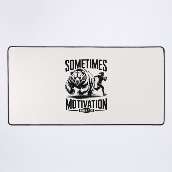 Item preview, Sometimes Motivation Finds You Running Motivational designed and sold by Minoloinan.