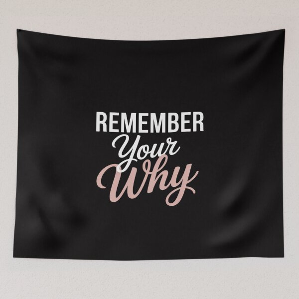 Item preview, Remember Your Why Gym Motivation Fitness Inspirational designed and sold by Minoloinan.