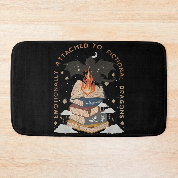 Item preview, Emotionally Attached To Fictional Dragons Fiction Stories designed and sold by MindyMarianela.