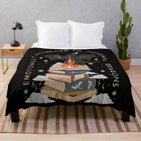 Item preview, Emotionally Attached To Fictional Dragons Fiction Stories designed and sold by MindyMarianela.