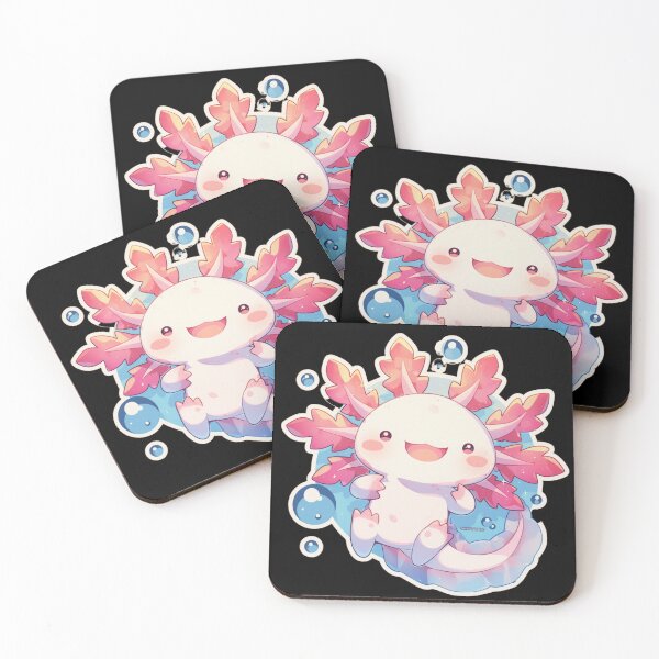 Item preview, Cute happy axolotl designed and sold by PatternFly.