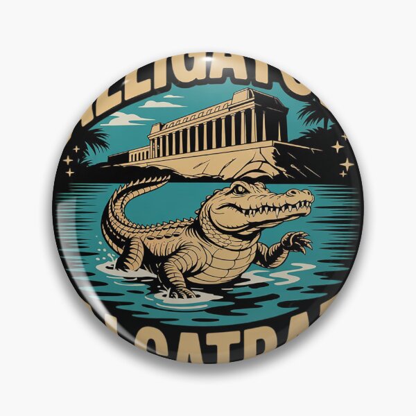 Item preview, Funny Meme Florida Everglades Alligatraz Alligator Alcatraz3  designed and sold by KotexTemu.