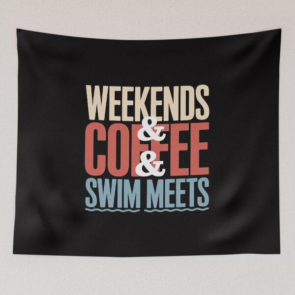Item preview, 2 Weekends Coffee Swim Meets Swimmer M designed and sold by Minoloinan.