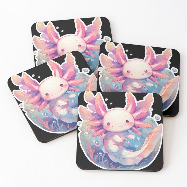Item preview, Cute happy axolotl designed and sold by PatternFly.