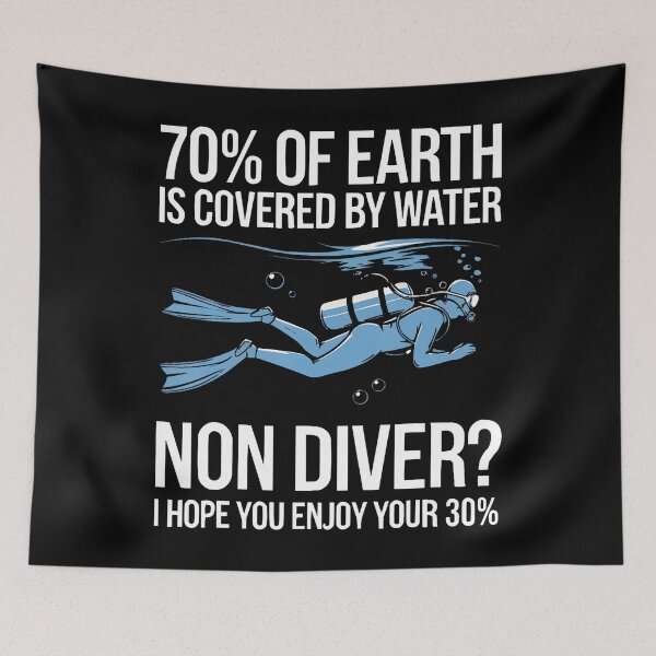Item preview, Certified Scuba Diver Marine Dive Underwater Scuba Diving designed and sold by CharlotteTerri.