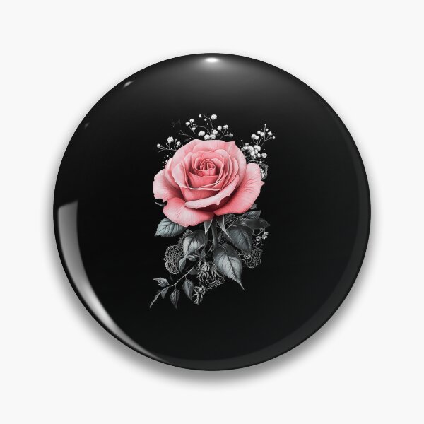 Item preview, Pink Rose Flower Botanist Garden Flower Rose designed and sold by DanaKathe.