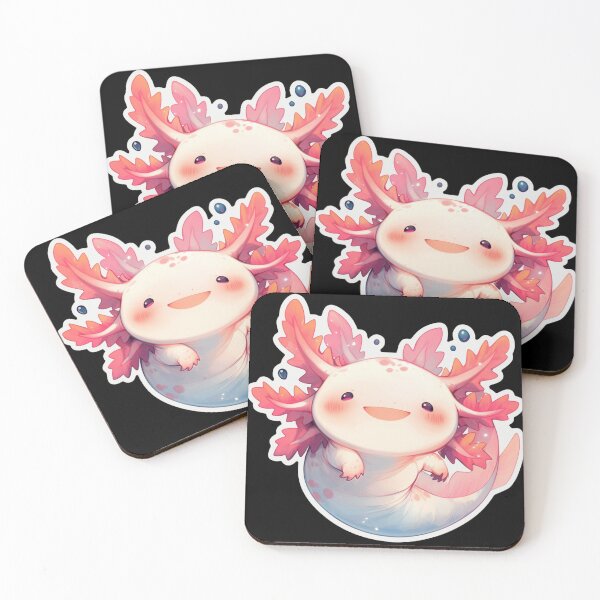 Item preview, Cute happy axolotl designed and sold by PatternFly.